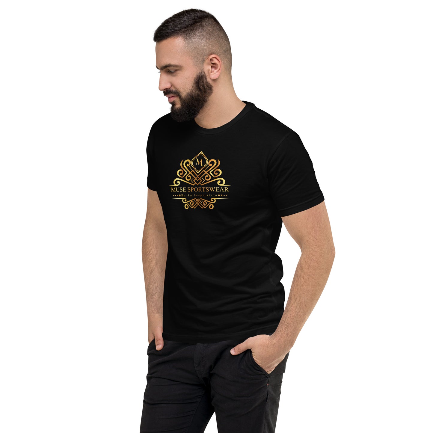 Men Royal Short Sleeve T-shirt