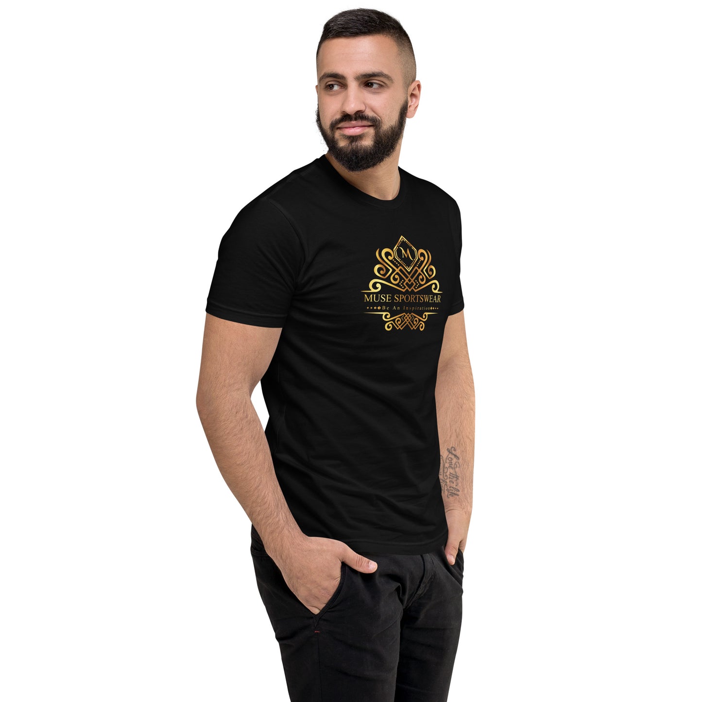 Men Royal Short Sleeve T-shirt