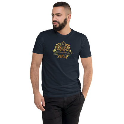 Men Royal Short Sleeve T-shirt