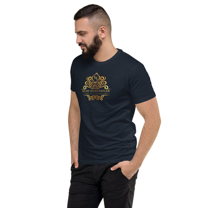 Men Royal Short Sleeve T-shirt