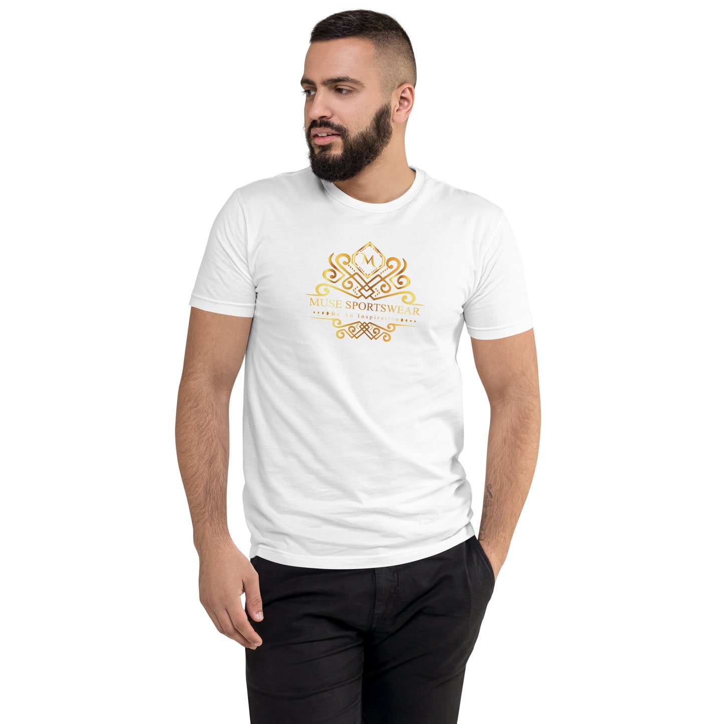 Men Royal Short Sleeve T-shirt